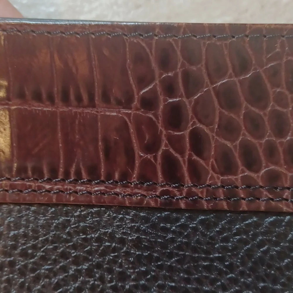 Brighton Black/Brown Crossbody Purse